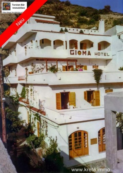 Agia Galini Kreta, Agia Galini Ein Hotel, das Geschichten erzählt Gewerbe kaufen